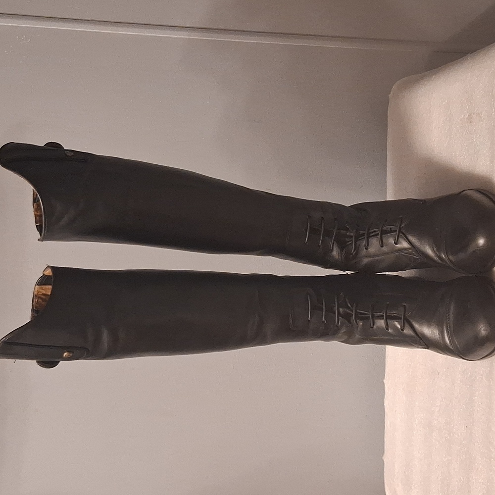 Ariat Heritage Contour II Field Tall Riding Boots Black 9.5 B  [Style- 10020164]